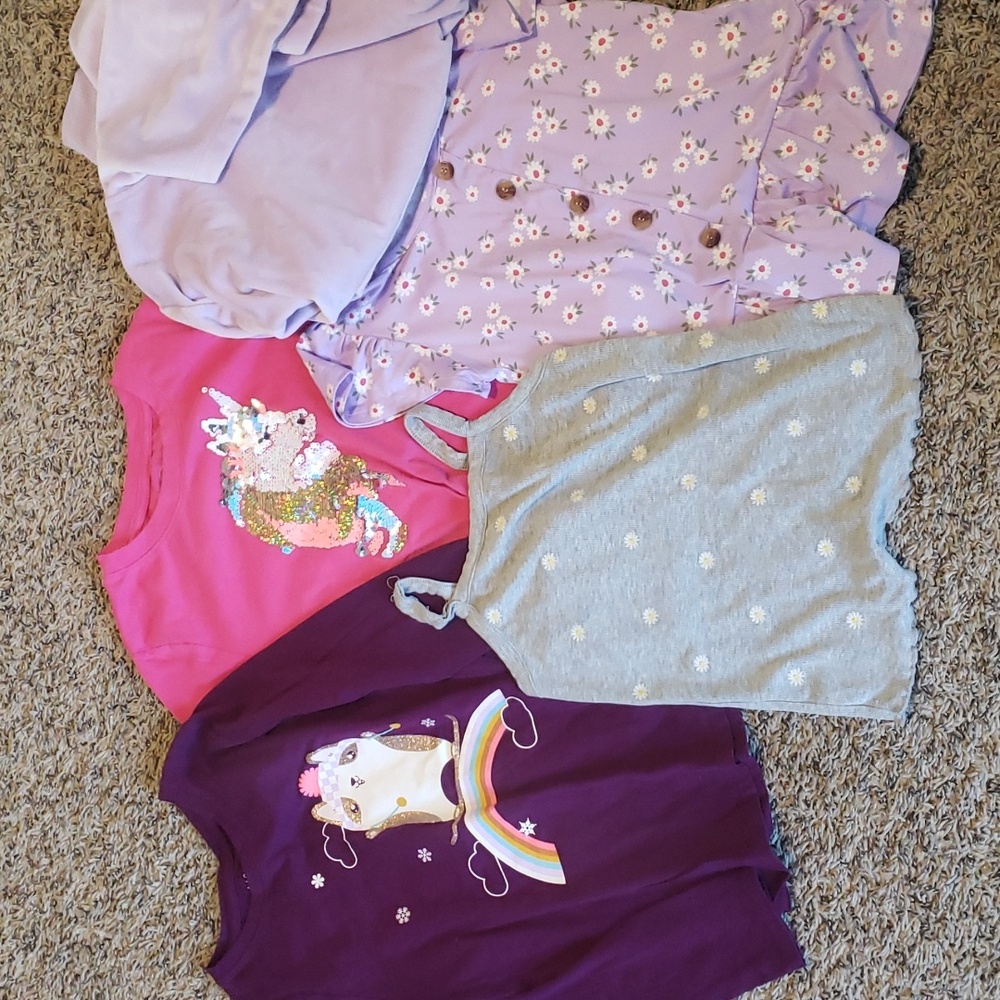 Girls 7/8 tops